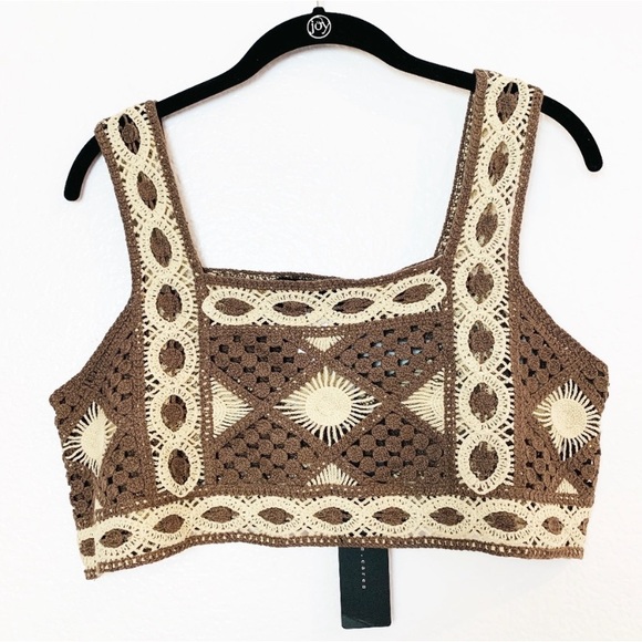 NWT Know.One.Cares Crochet Tank Top - Picture 8 of 8